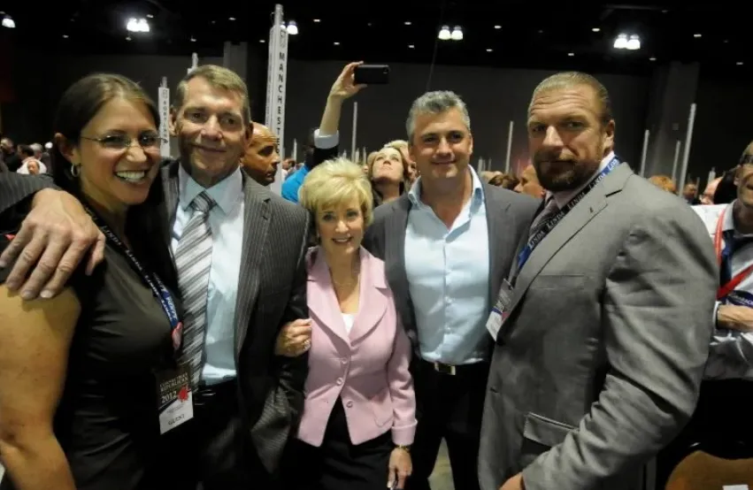 vince mcmahon wife